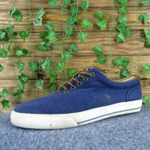 Polo Ralph Lauren Men Vaughn Sneaker Blue Flax Size 11.5 Medium  Used 2025